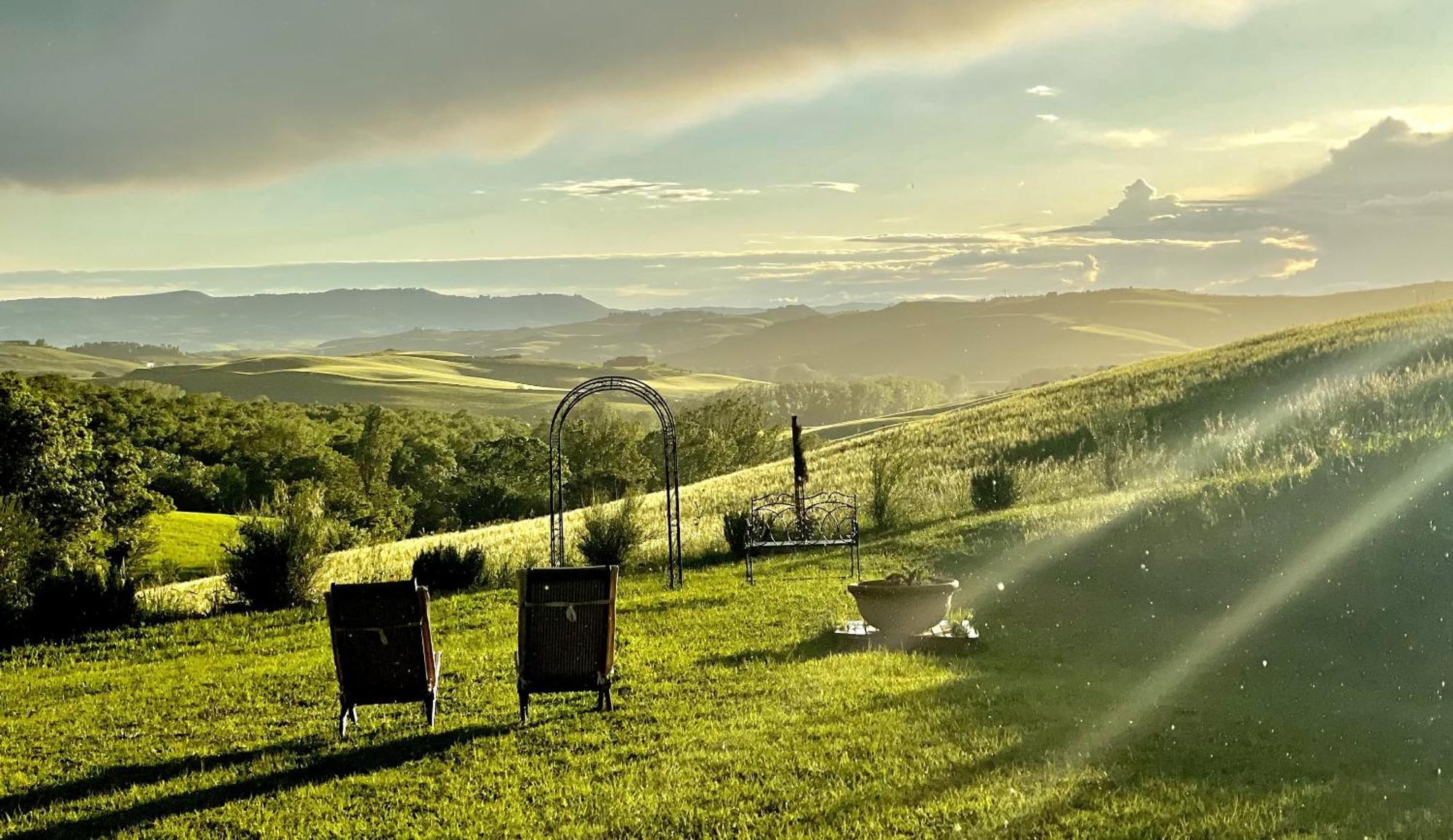 Vila Vento D'Orcia Pienza Exteriér fotografie
