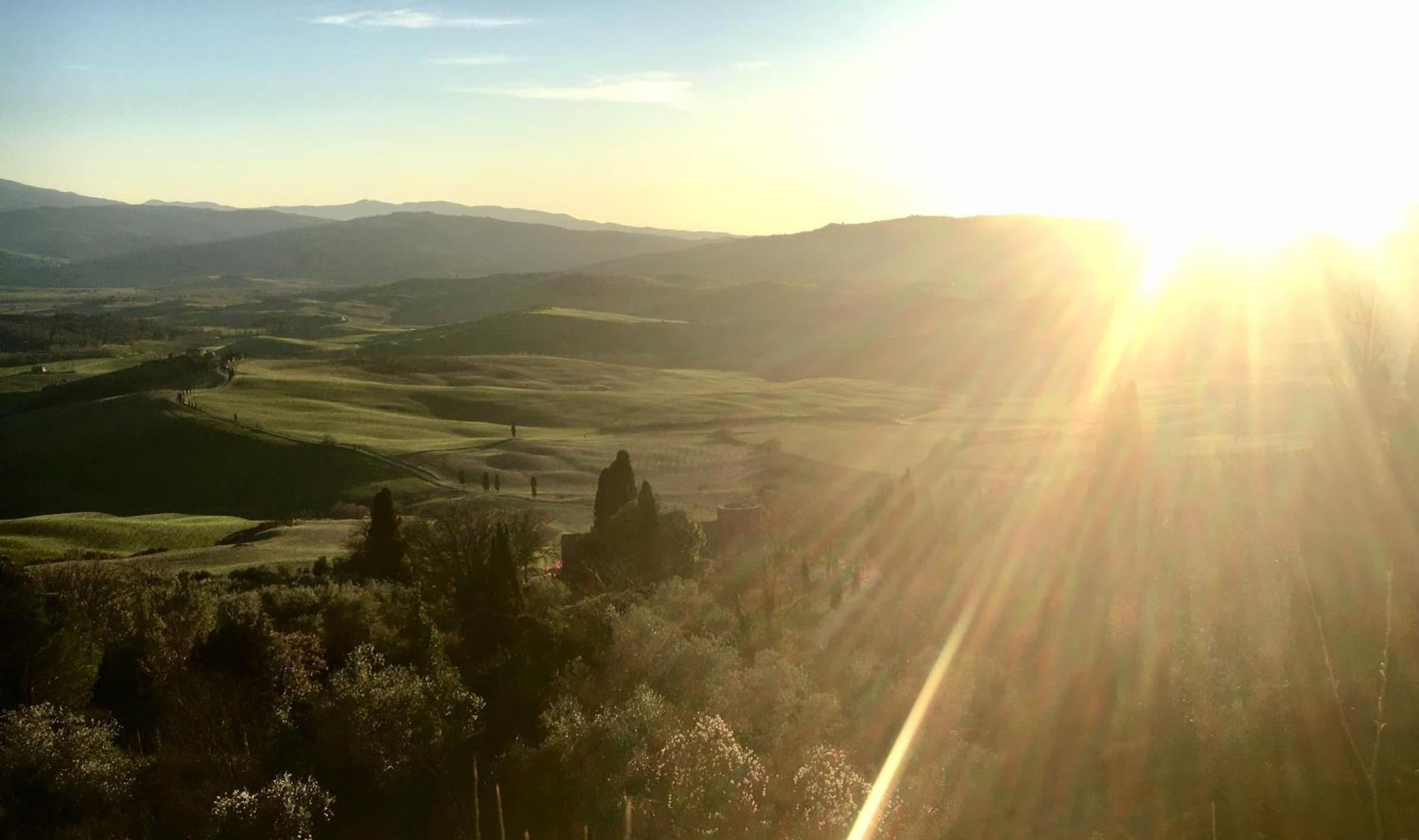 Vila Vento D'Orcia Pienza Exteriér fotografie
