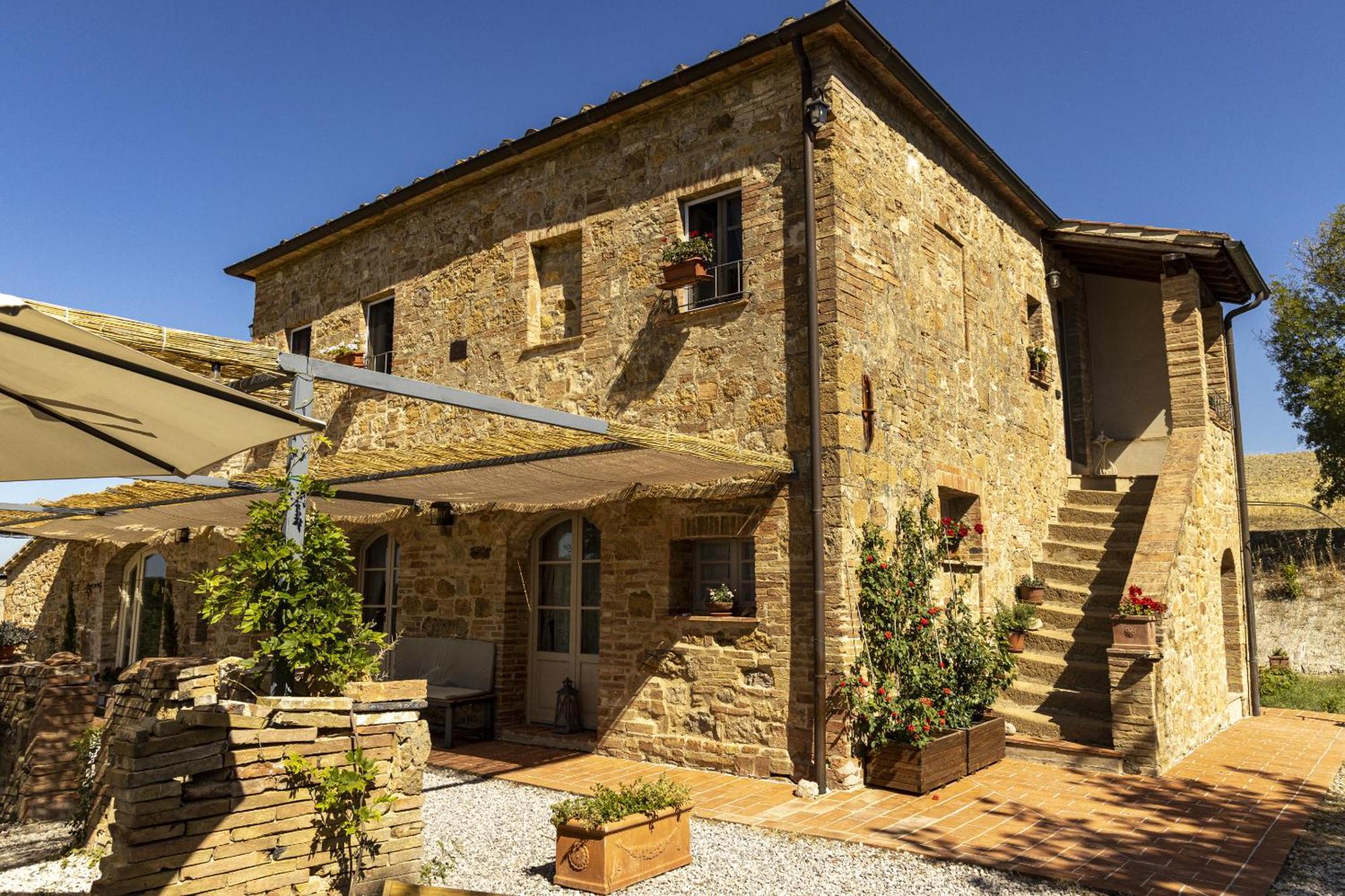 Vila Vento D'Orcia Pienza Exteriér fotografie